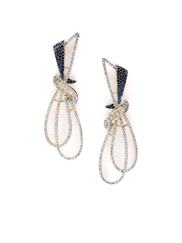 Zerin American Diamond Cocktail Danglers : YI24A0803E