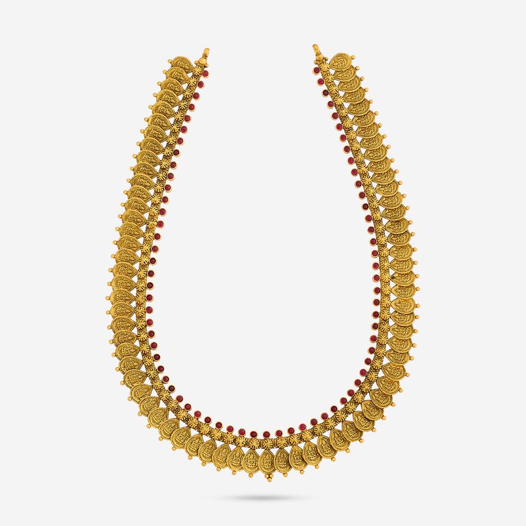 Ruby Gold - Plated Bridesmaid Temple Necklace - 461984 : 461984