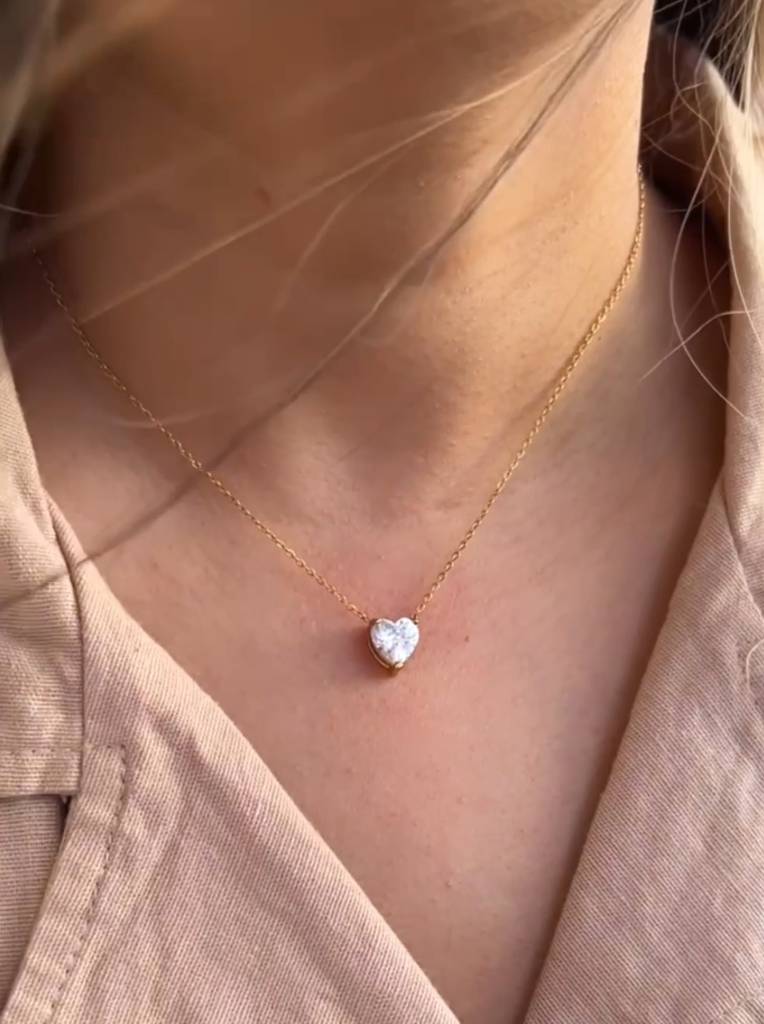 Feta Necklace - Waterproof, 18K Gold Plated : SS_NECKLACE_FETA_GOLD