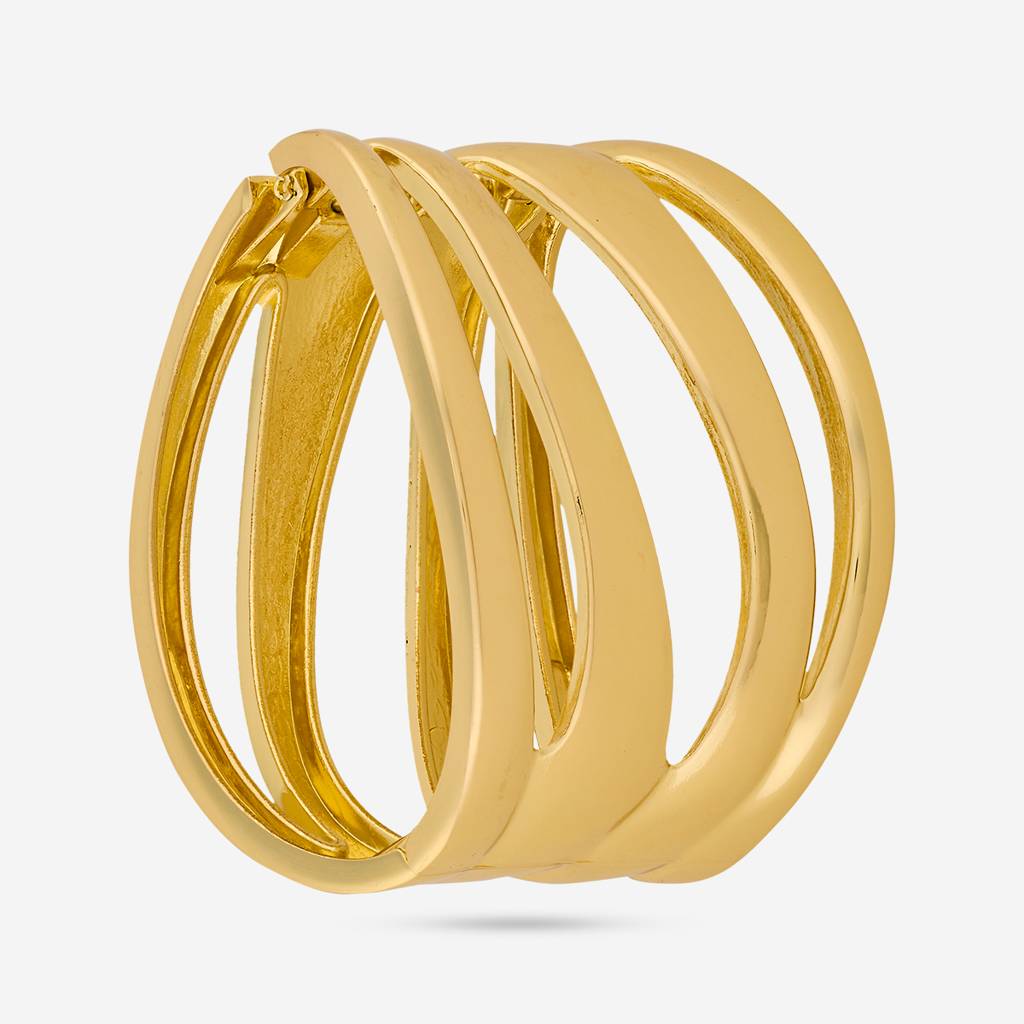 Gold - Plated Casual Wear Trendy Kada - 458960 : 458960