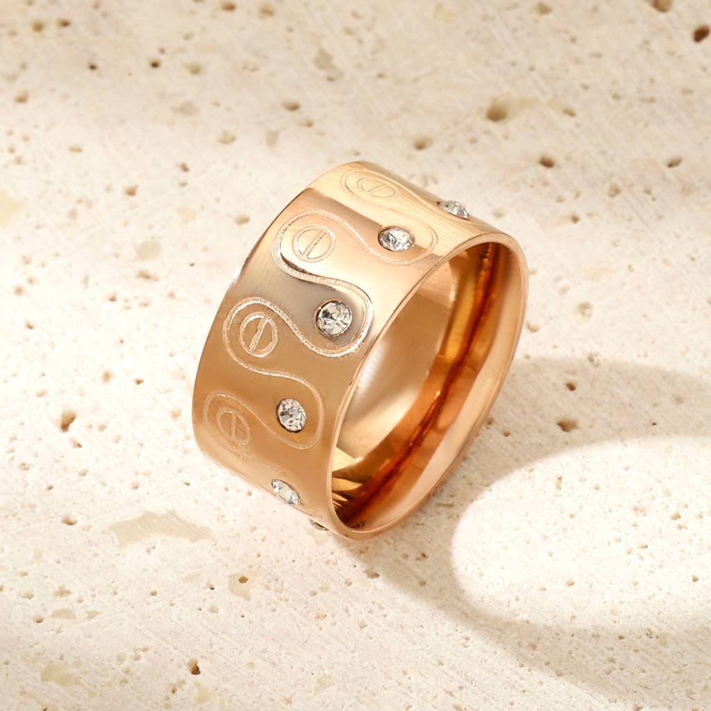 Shamanic Circlet Rose Gold Ring : RS12986A-7