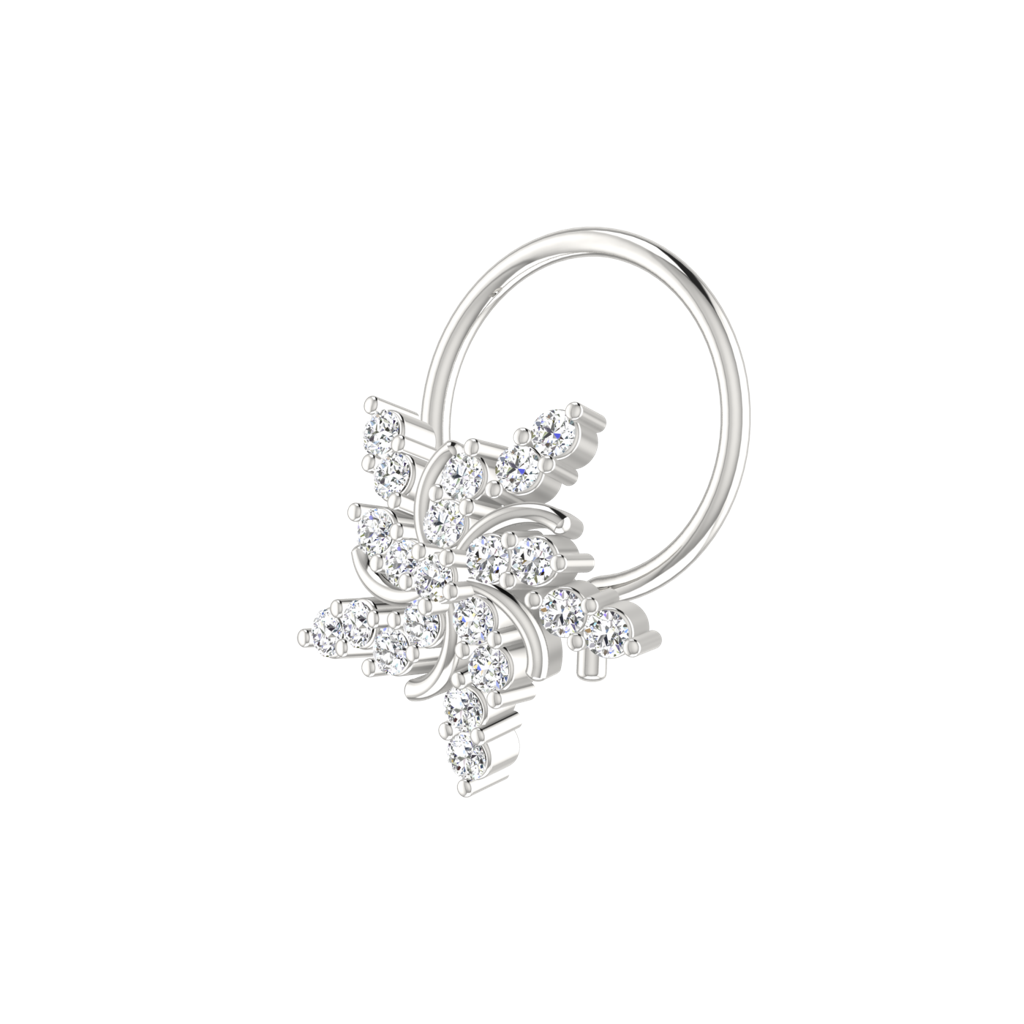 Avsar 9K Bis Hallmarked | Nosepin For Women/Girls |  Avno138 : AVNO138WC