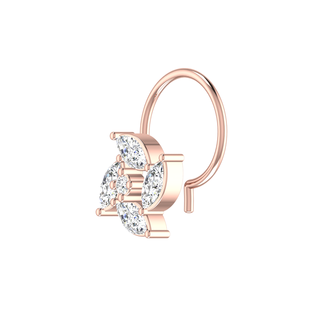 Avsar 9K Bis Hallmarked | Nosepin For Women/Girls |  Avno056 : AVNO056PC