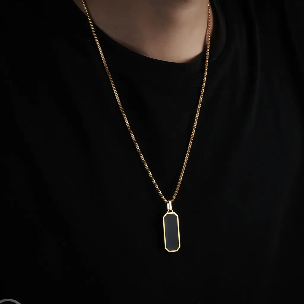 Cutting Edge Reversible Chain Gold : MN1S0437-G-BK