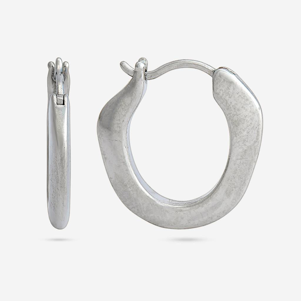 Rhodium - Plated Casual Wear Trendy Earring - 446229 : 446229