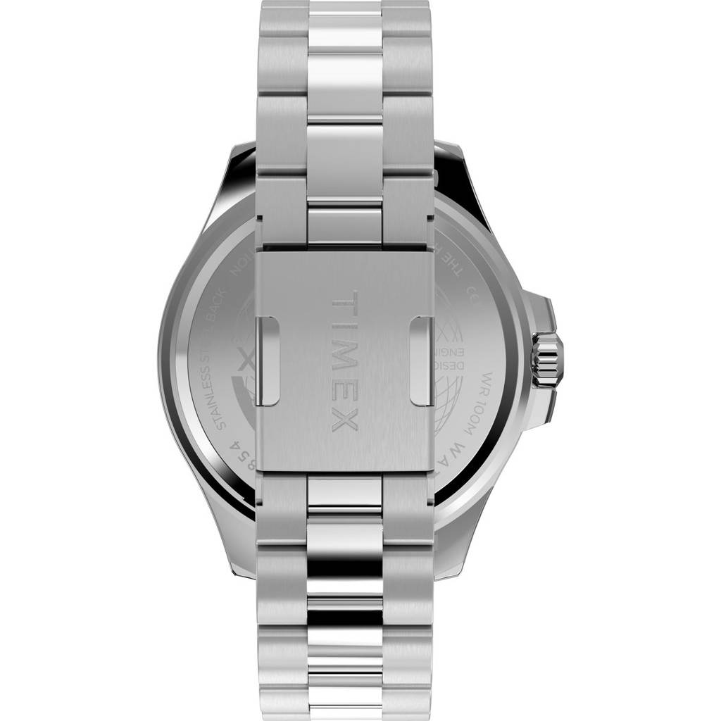 Timex Harborside Coast Round 43Mm Green Dial Analog Men Watch - Tw2Y33200Uj : TW2Y33200UJ