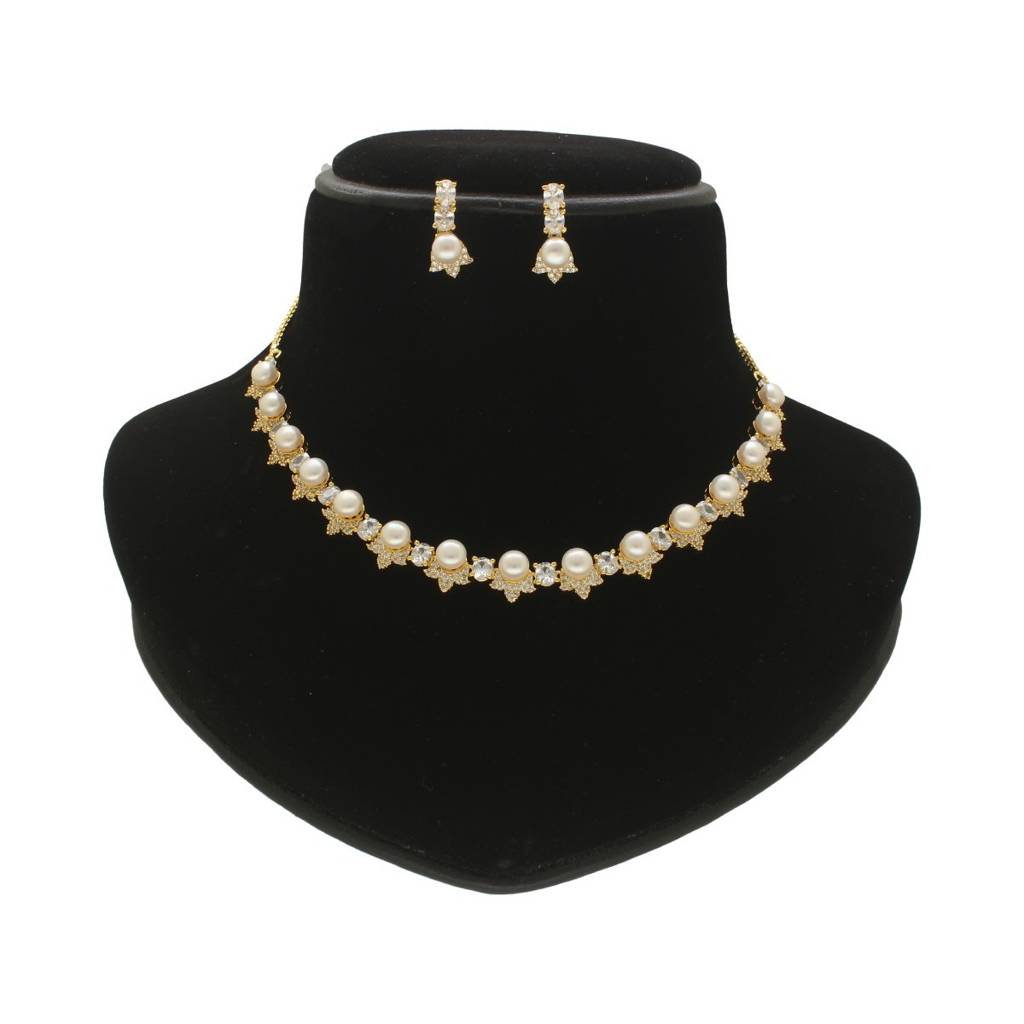 Yami Pearl Necklace Set : JPFEB-26-022