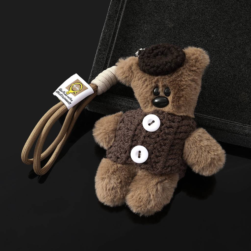 Mr. Bean Teddy Bag Charm : C-BG-0037-BR