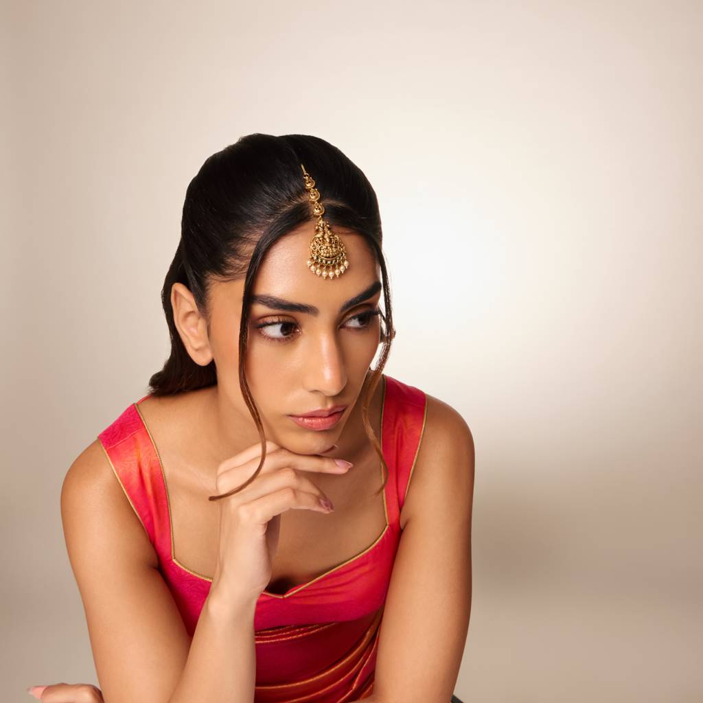 Plated Bridesmaid Antique Tikka - 465179 : 465180