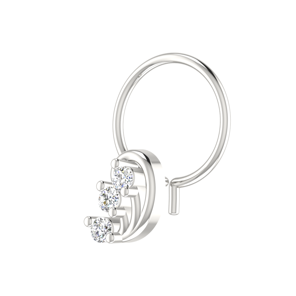 Avsar 9K Bis Hallmarked | Nosepin For Women/Girls |  Avno292 : AVNO292WC