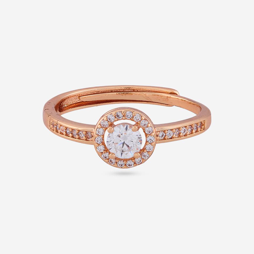 Plated Casual Wear Trendy Zircon Finger Ring - 474246 : 474248