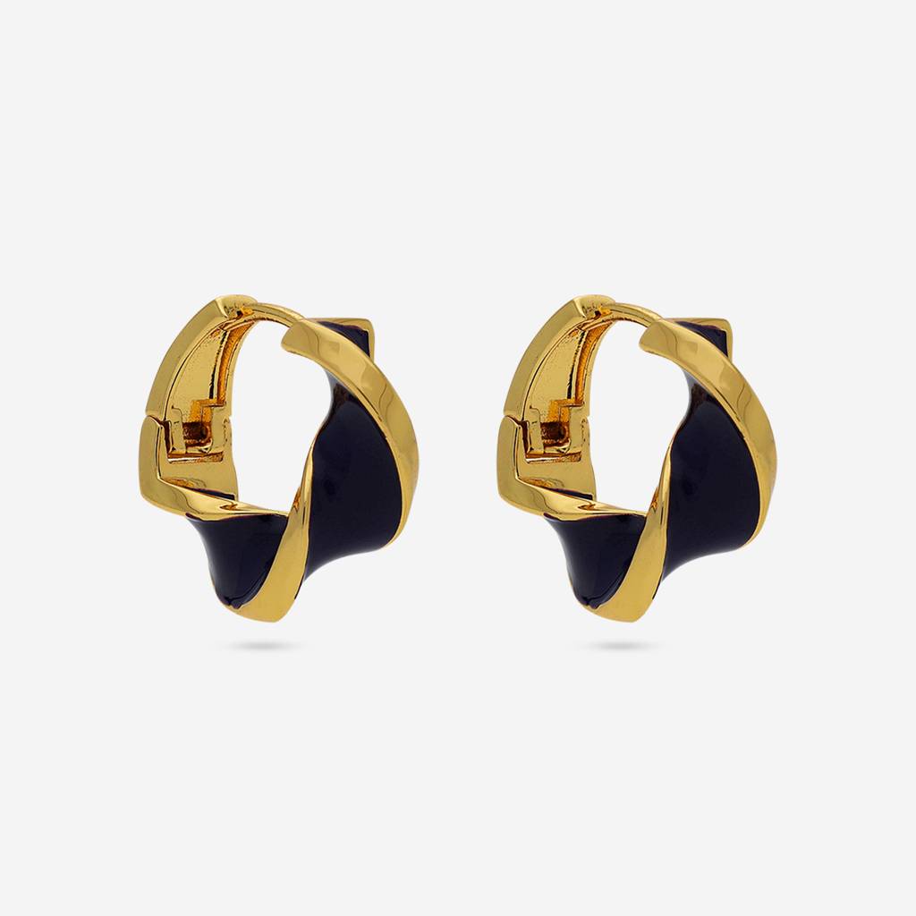 Gold - Plated Casual Wear Trendy Earring - 450576 : 450580