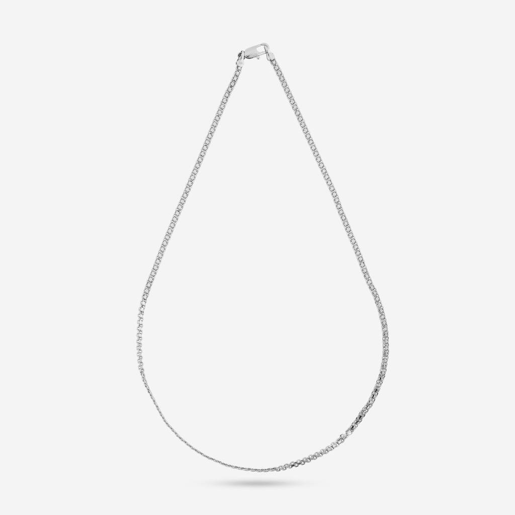 Rodium - Plated Casual Wear Trendy Chain - 465110 : 465110