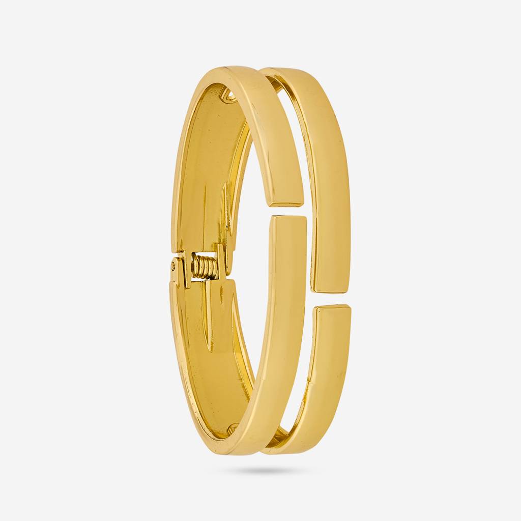 Gold - Plated Casual Wear Trendy Kada - 458869 : 458869