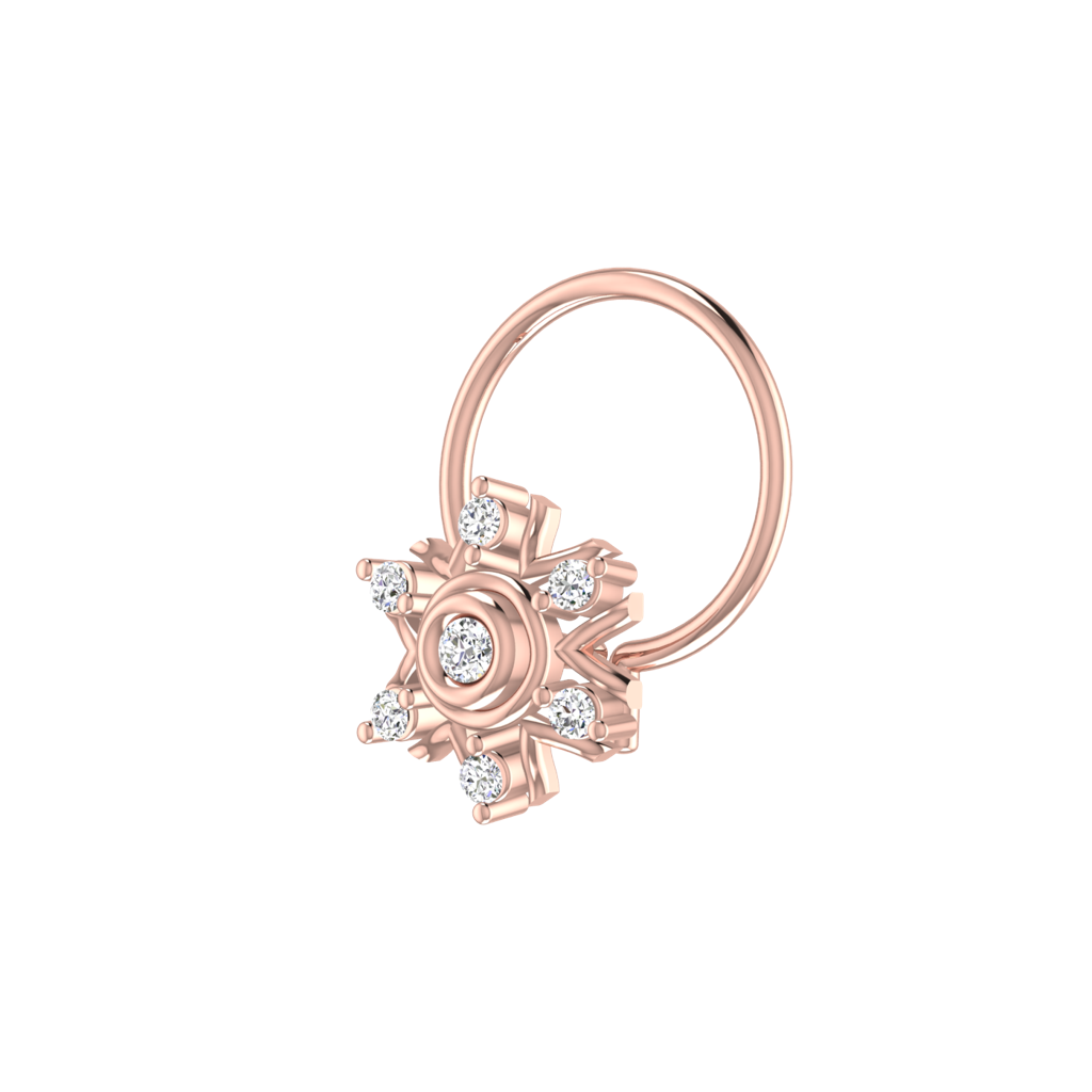 Avsar 9K Bis Hallmarked | Nosepin For Women/Girls |  Avno194 : AVNO194PC