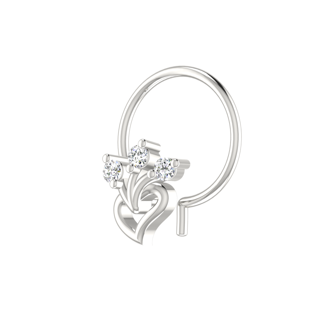 Avsar 9K Bis Hallmarked | Nosepin For Women/Girls |  Avno293 : AVNO293WC