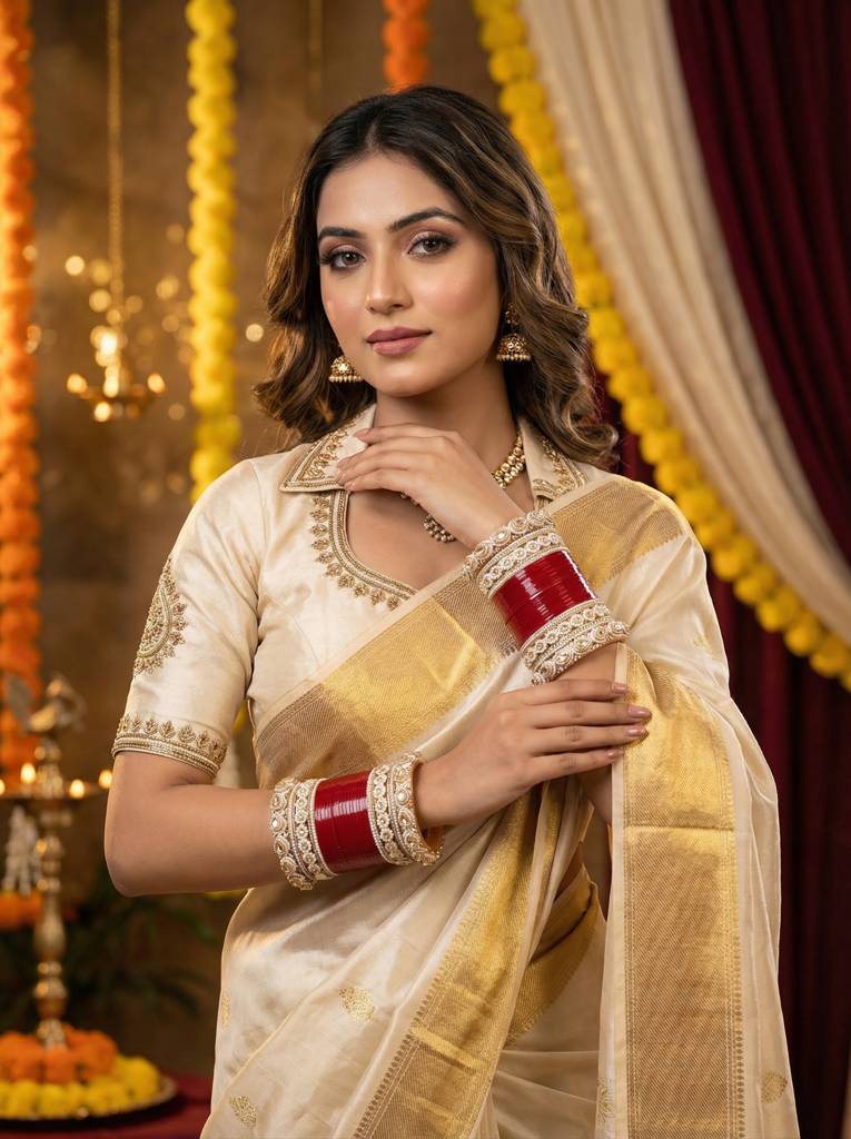 Punjabi Bridal Chooda Set : HB-41-24