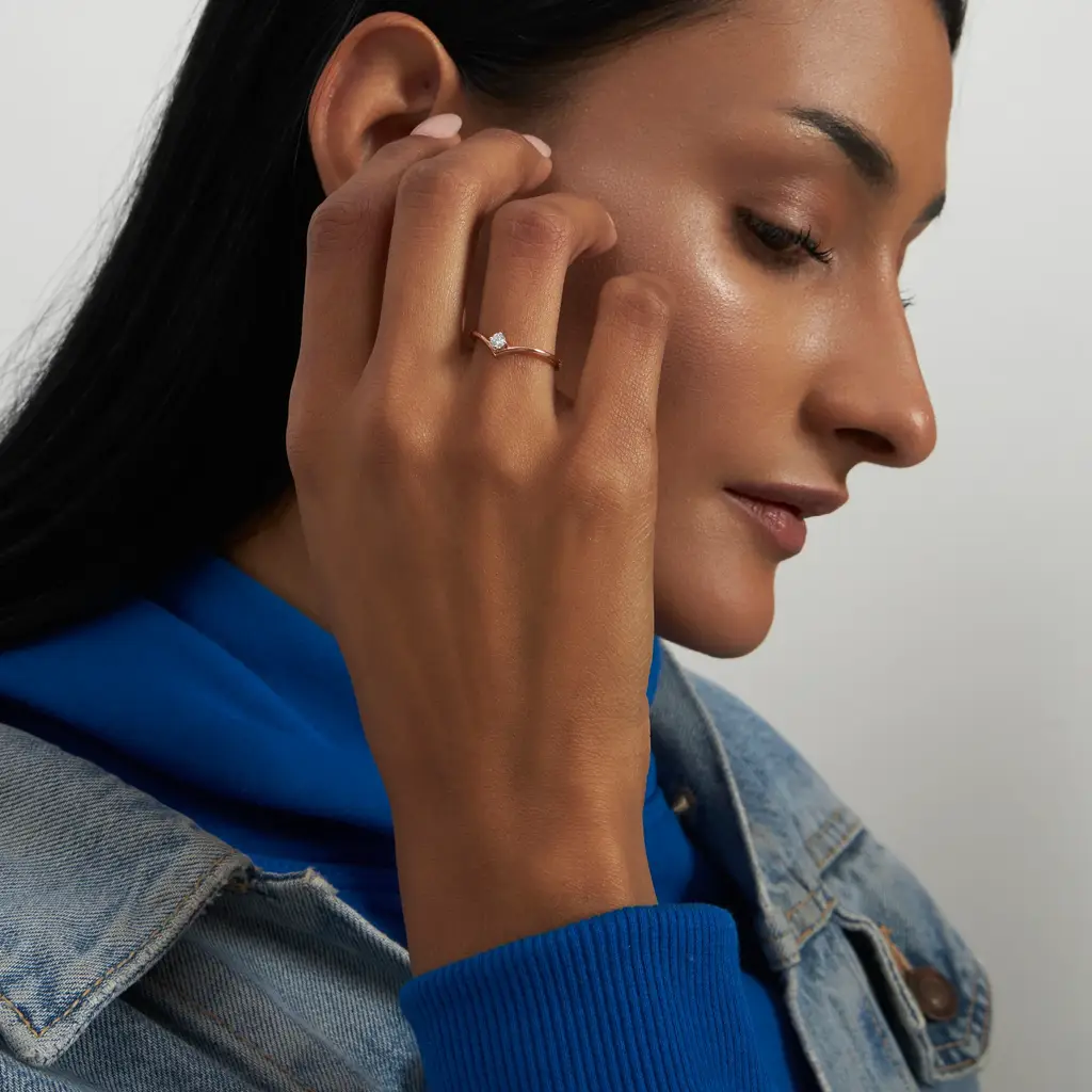 Daily Luxe Ring : 925YellowZNR213F10
