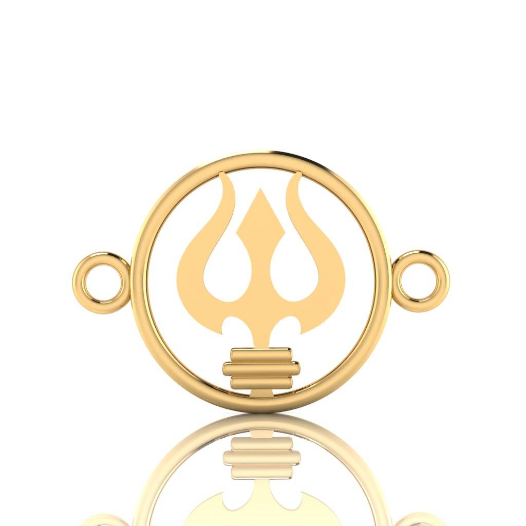 Vijaya 925 Sterling Silver Rakhi For Brother : RB-0003
