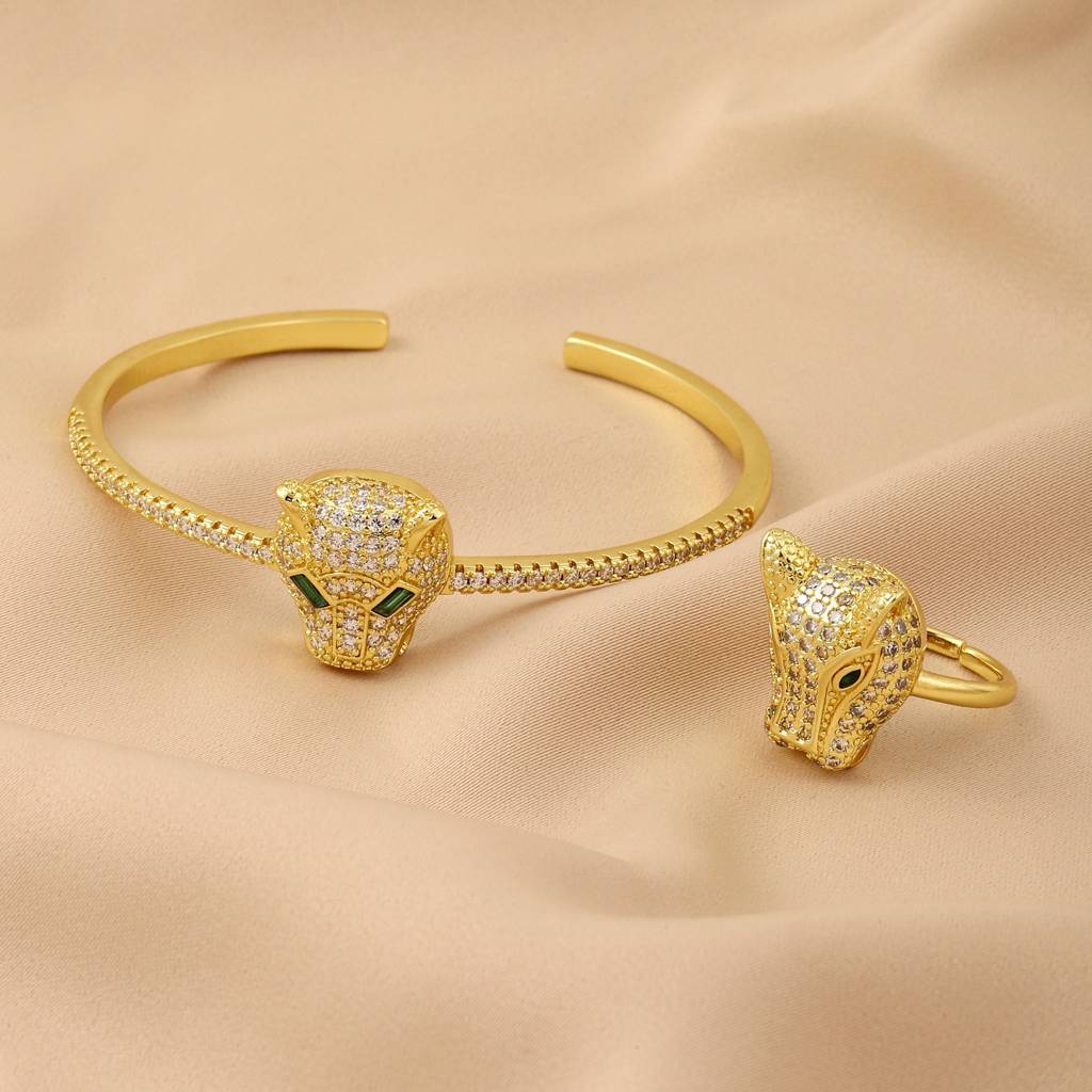 Hunter Bracelet And Ring Combo : BR2C3269