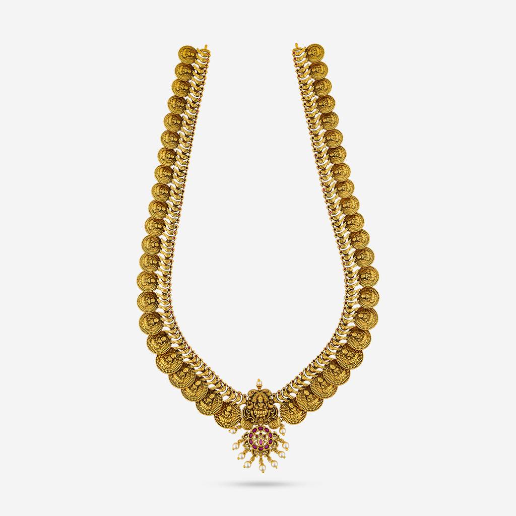 Ruby Gold - Plated Bridesmaid Antique Necklace - 462673 : 462673