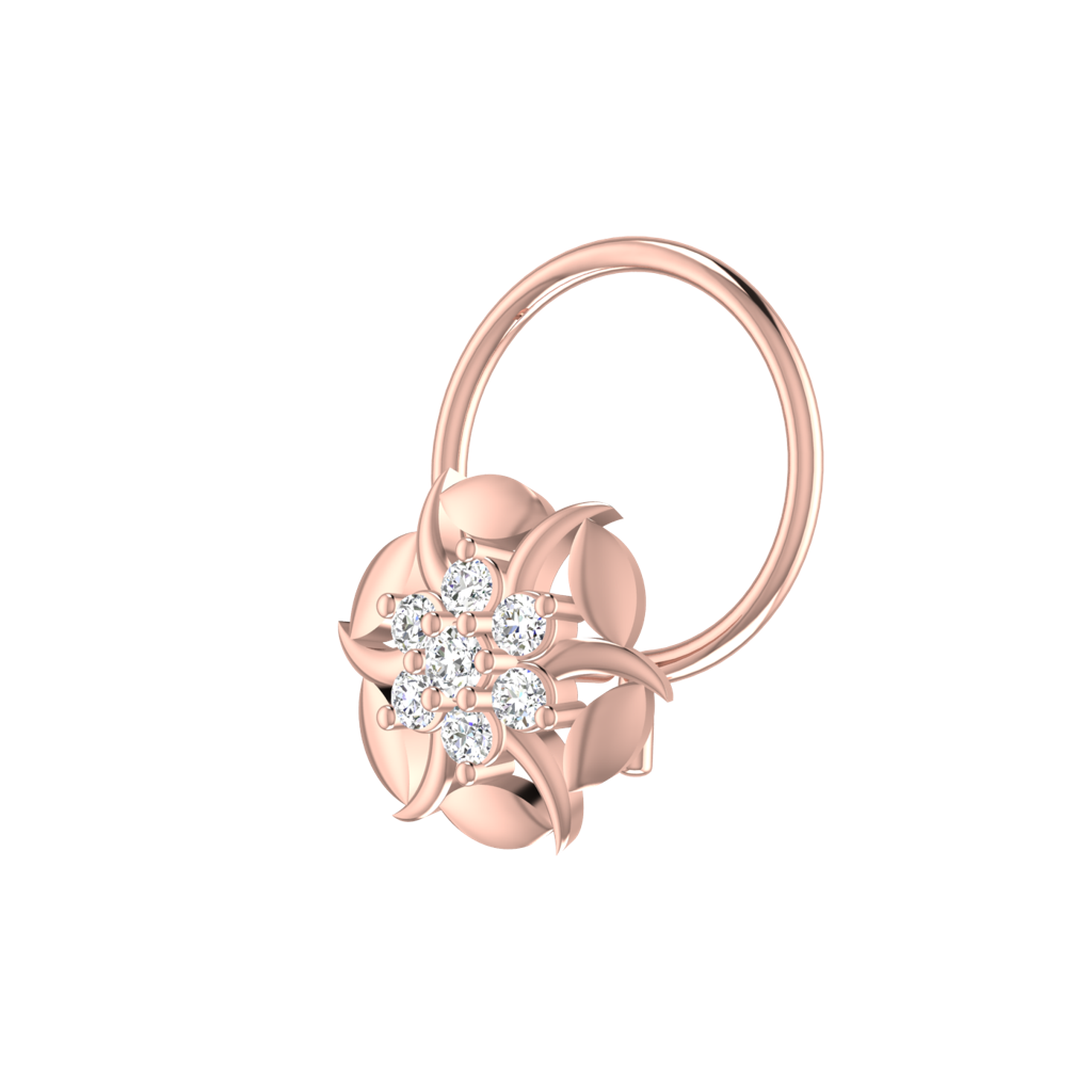 Avsar 9K Bis Hallmarked | Nosepin For Women/Girls |  Avno211 : AVNO211PC