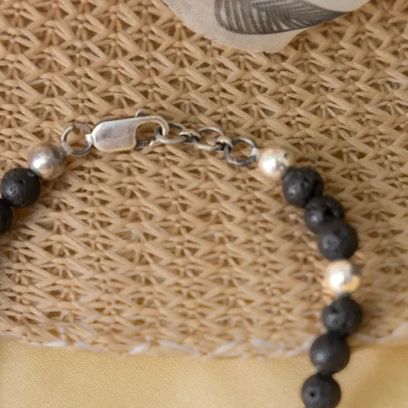 Lava Silver Bracelet : ZV-BRC-NAT-008