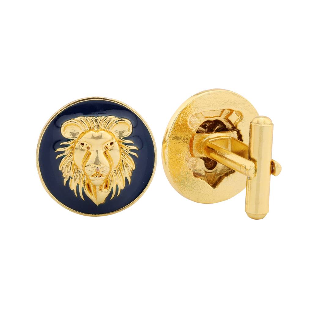 Kings Of Rajasthan Lion Aura Cufflinks : 8905124574630