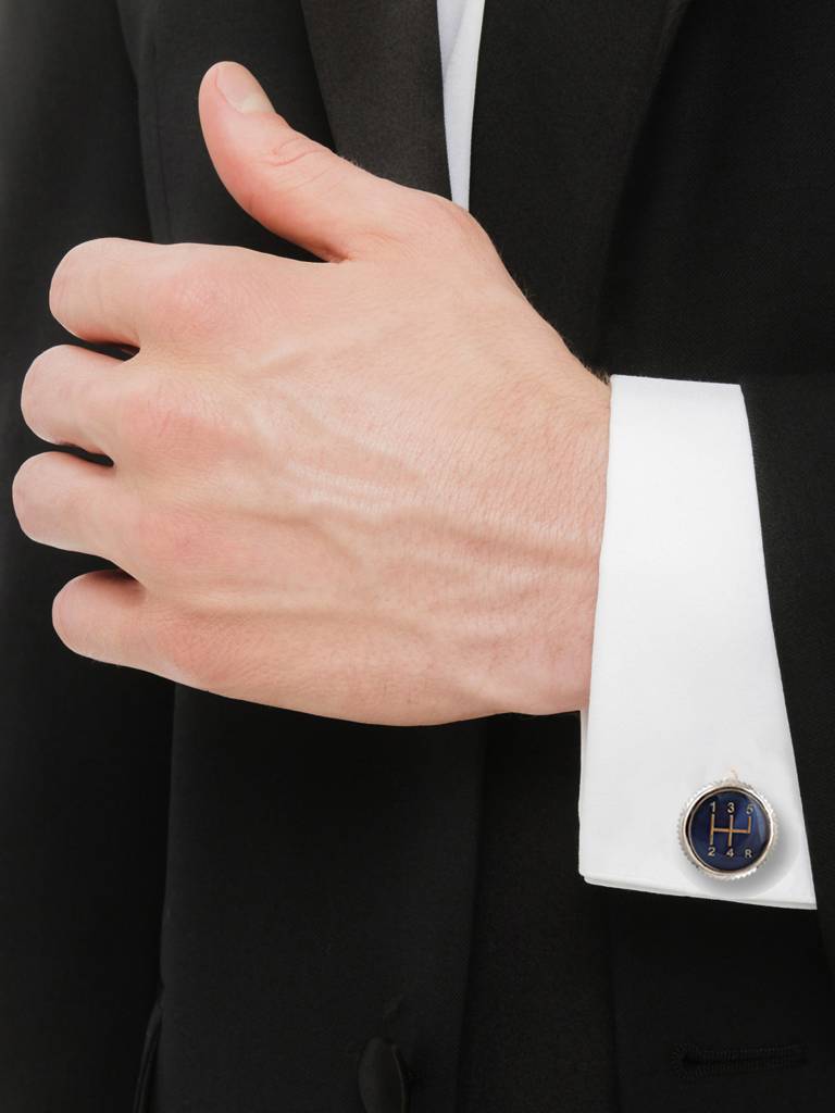 Men Sleeve Button Cuff Shirt Button, Blazer Cufflinks Pair - Set For Men| : 590-CHC4-1109-S