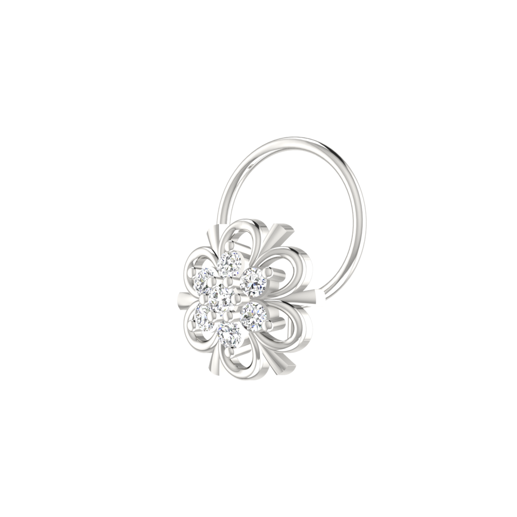 Avsar 9K Bis Hallmarked | Nosepin For Women/Girls |  Avno116 : AVNO116WC