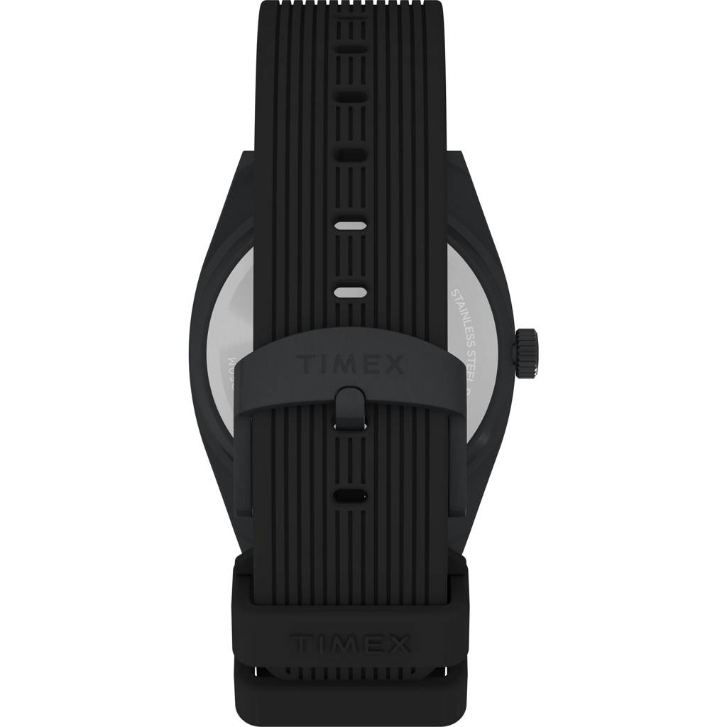 Timex Capstone Round 39Mm Black Dial Analog Men Watch - Tw2Y18100Uj : TW2Y18100UJ