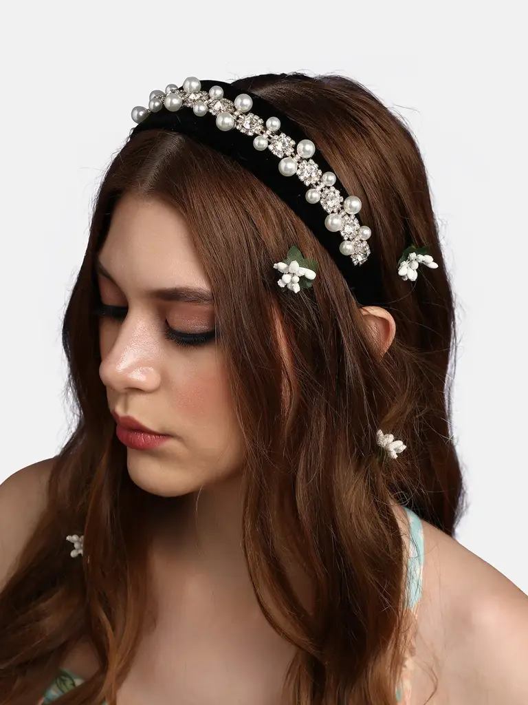 Diva-Rhinestone Headbands : SOHIBD9435