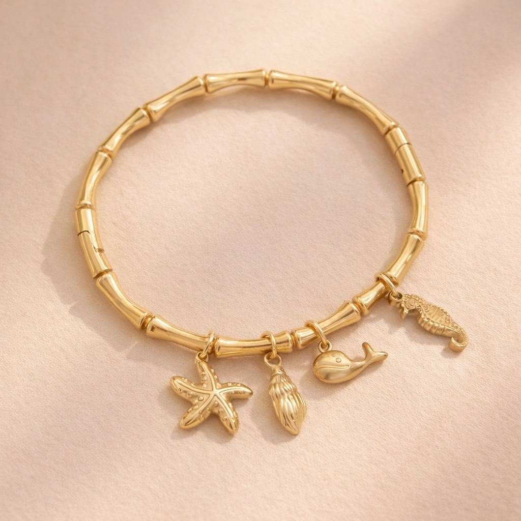 Beach Charm Bracelet : SLT-BR-7