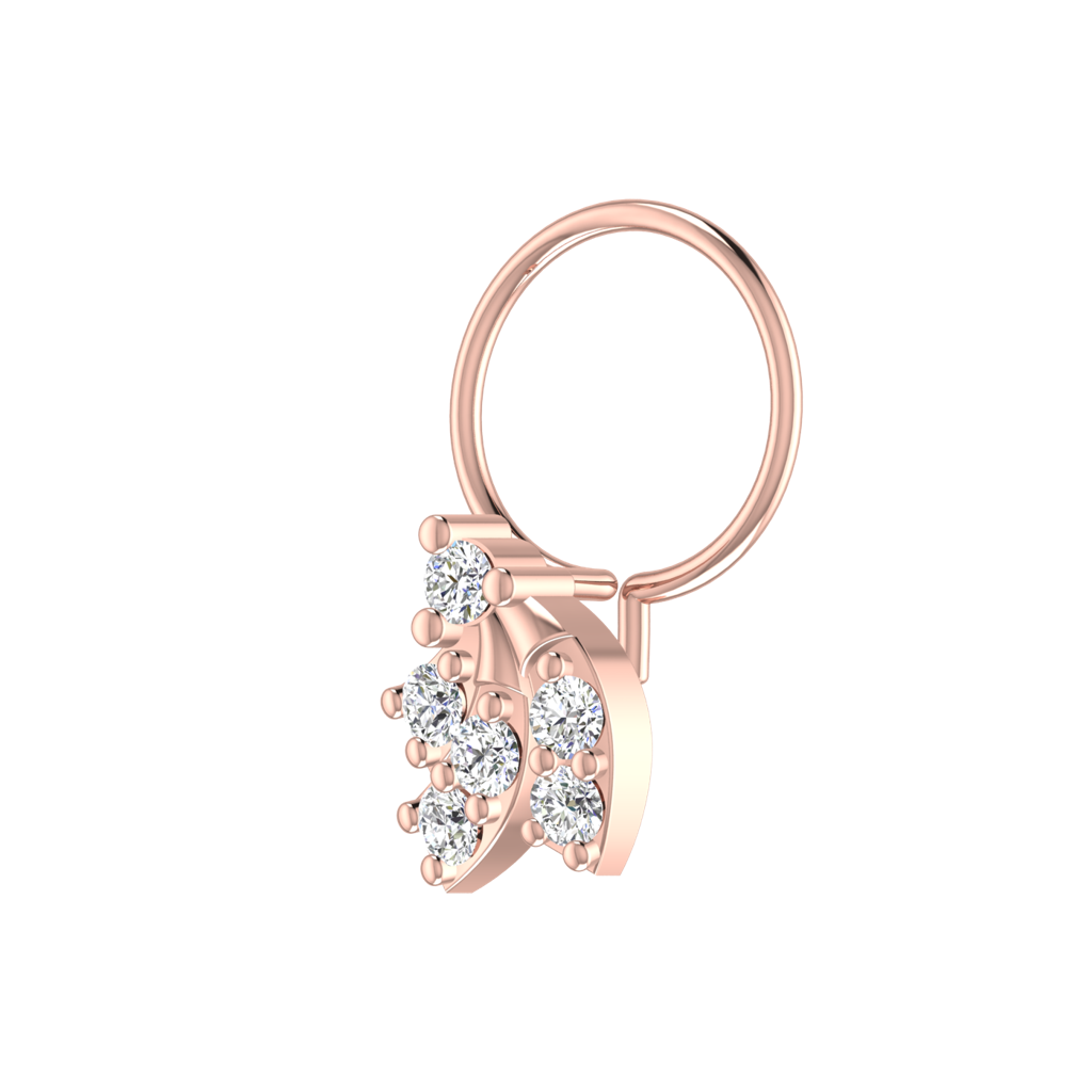 Avsar 9K Bis Hallmarked | Nosepin For Women/Girls |  Avno267 : AVNO267PC