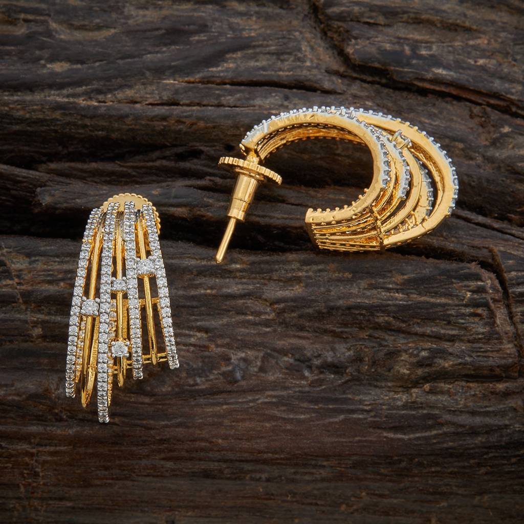 Casual Wear Zircon Earring - 376705 : 376707