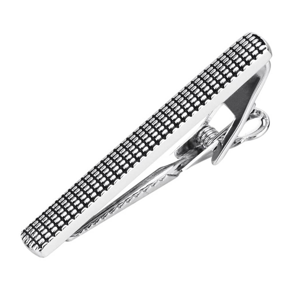 Silver Plated Classic Tie Pin Lapel Pin Bussiness & Occasion Gift For Men & Boys : PX9T37