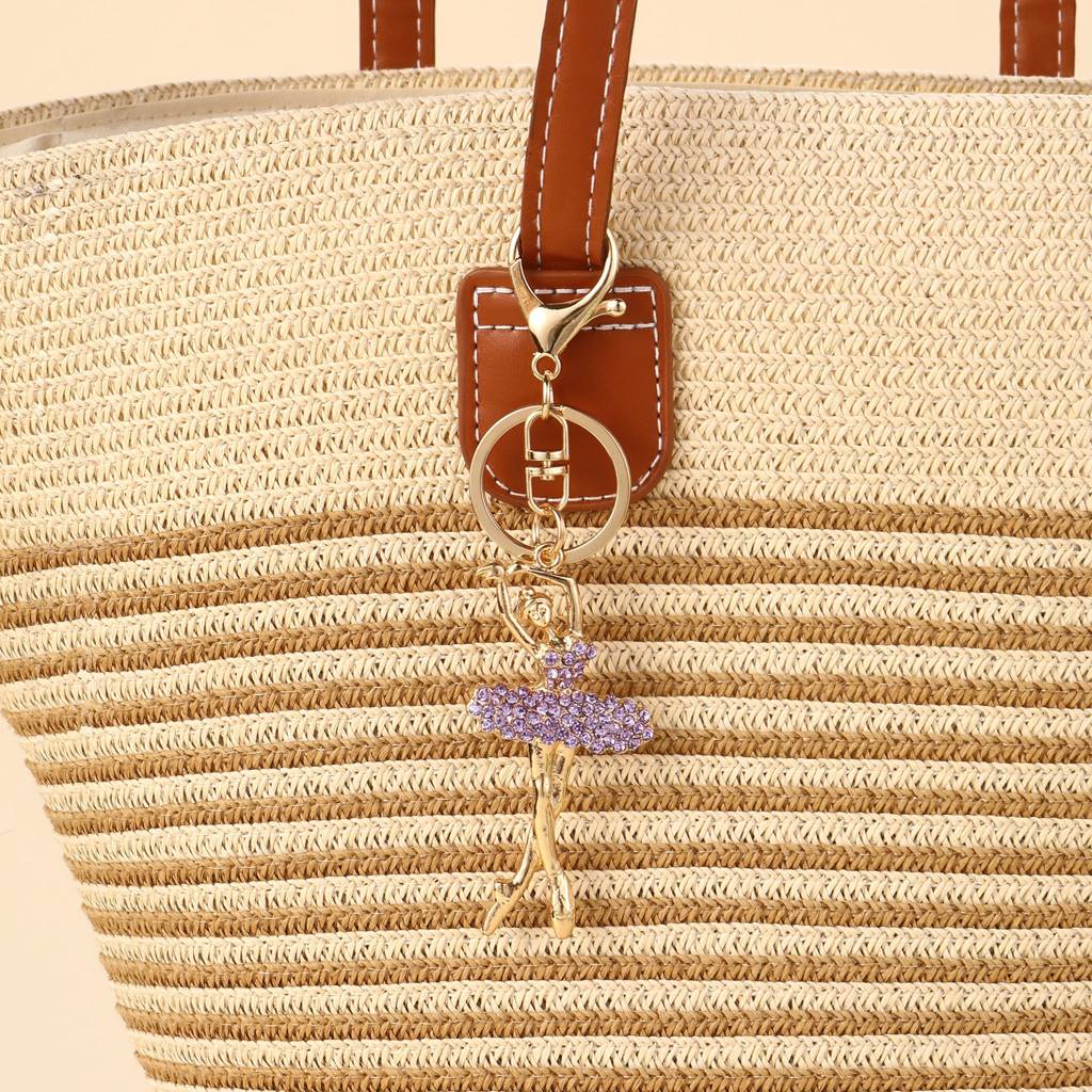 Ballerina Bag Charm : C-BG-0020-G-PL