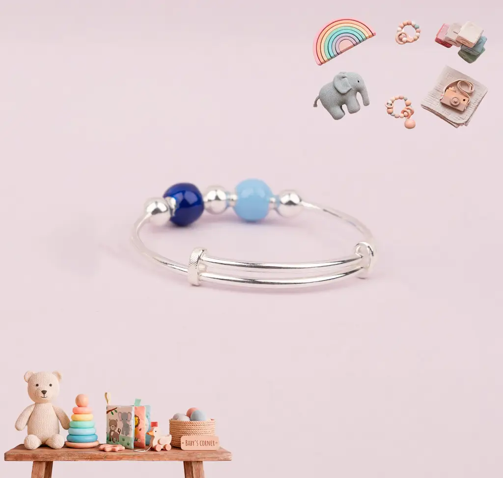 Nazariya Duo Adjustable Baby Kada : KC1015