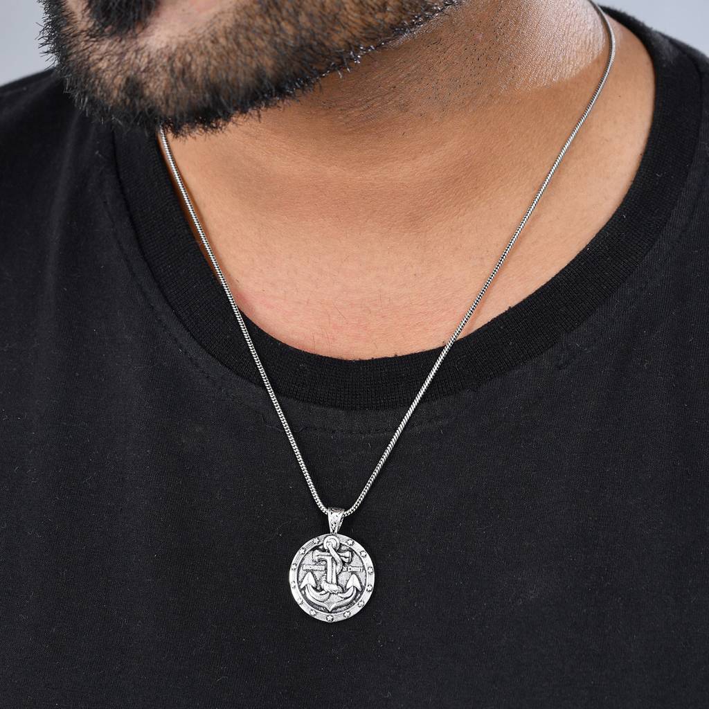 Statement Anchorbound Mens Pendant : 8905124565539