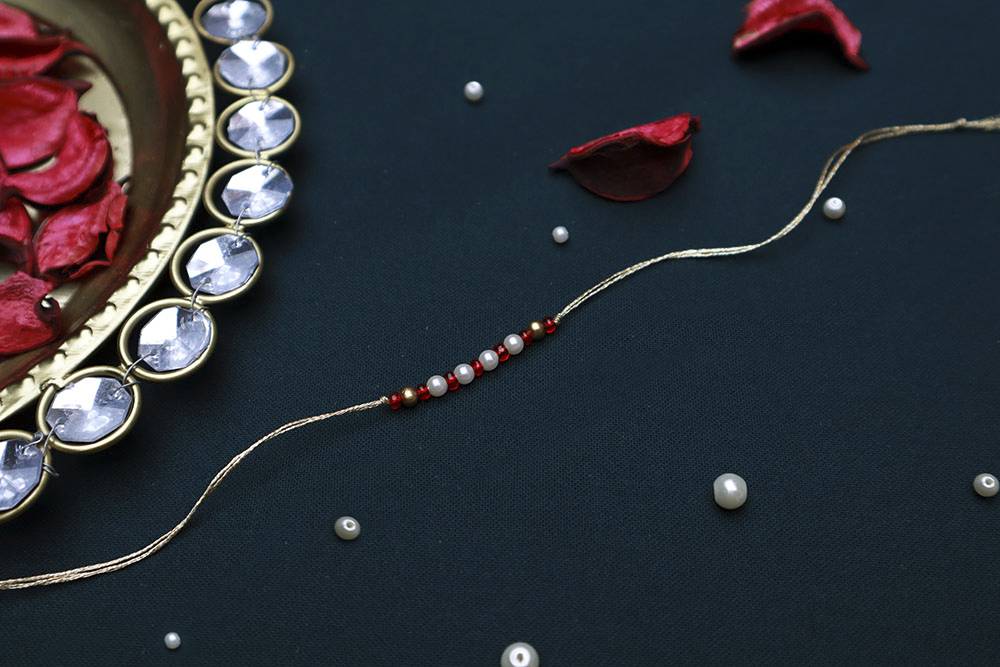 Unisex Lucky Color Healing Zodiac Rakhi - Virgo : PR45A
