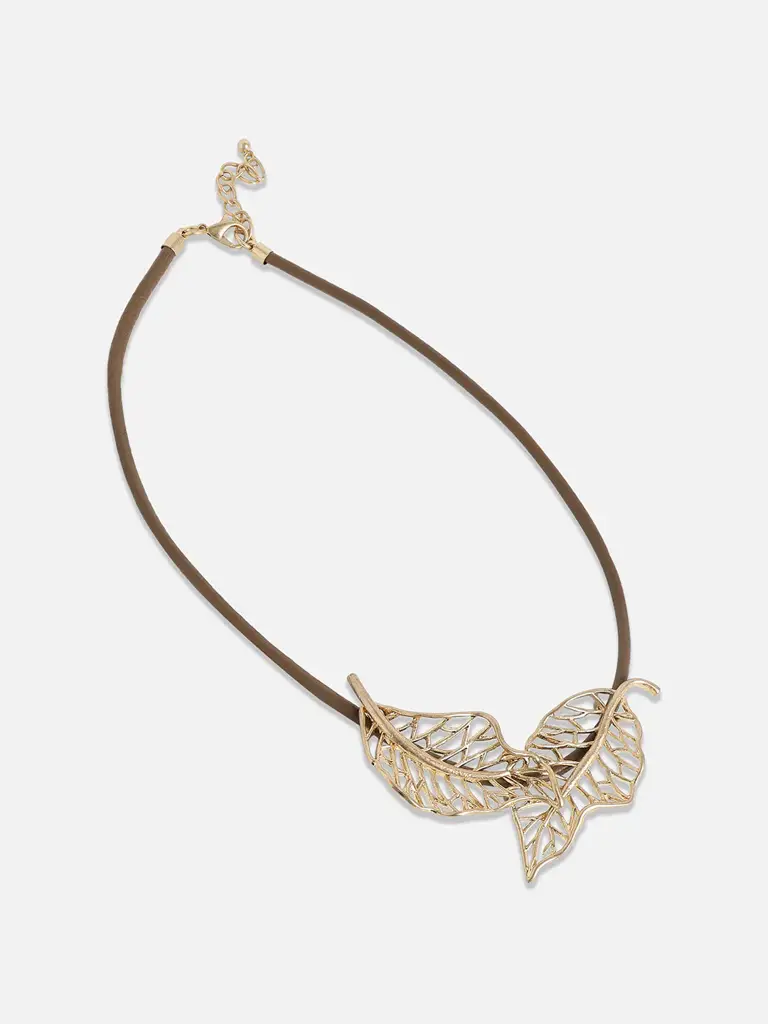 Shakuntala-Women'S Foliage Essence Thread Necklace : SOHINC8636