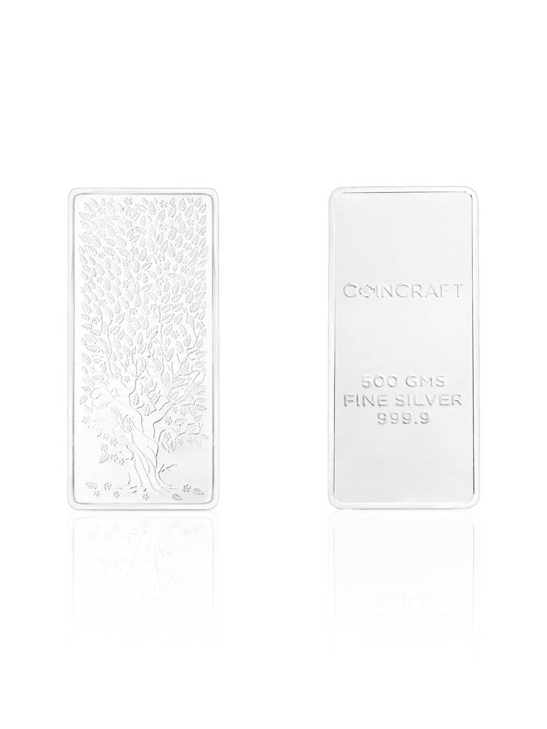 500G Banyan Tree 999.9 Silver Bar : BCC1062