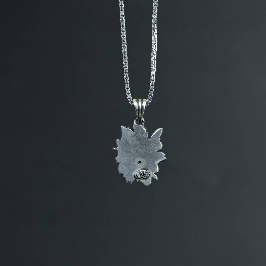 Avatar 3D Silver Pendant : ZV-PEN-AVA-025