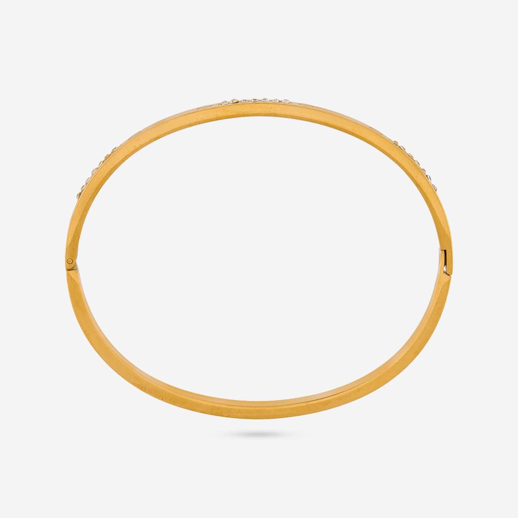 White - Plated Casual Wear Trendy Kada - 471604 : 471604