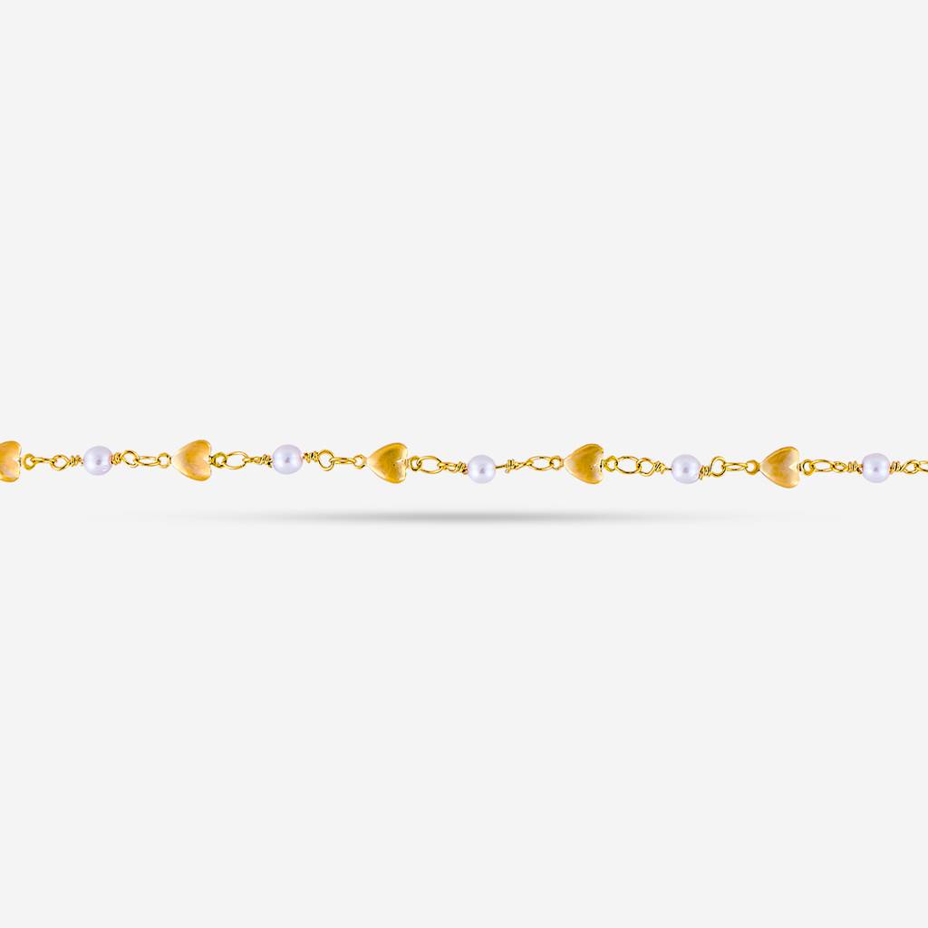 Pearl Gold - Plated Casual Wear Trendy Belt - 464309 : 464309