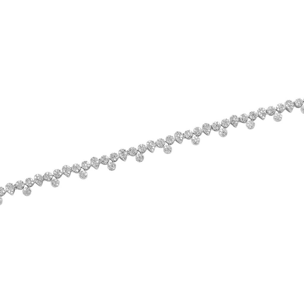 Silver Plated Cubic Zirconia Studded Fancy Belly Chain Kamarbandh Jewellery Gift For Women & Girls : PF67BLT317S