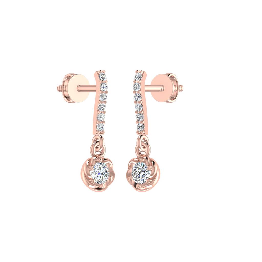 Avsar 9K Bis Hallmarked | Earring For Women/Girls | Ave1036 : AVE1036PC