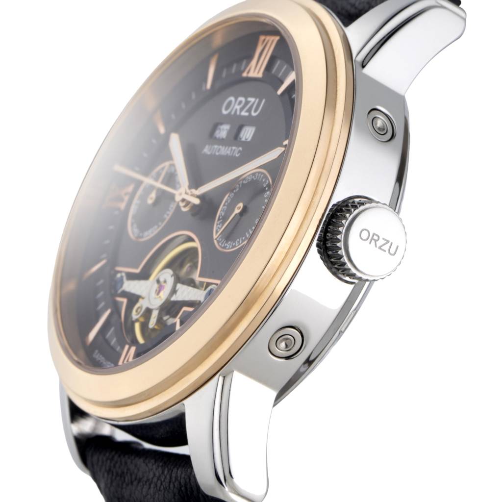 ORZU Automatic Dial Men'S Watch - Mt60031 | Stainless Steel Case ...