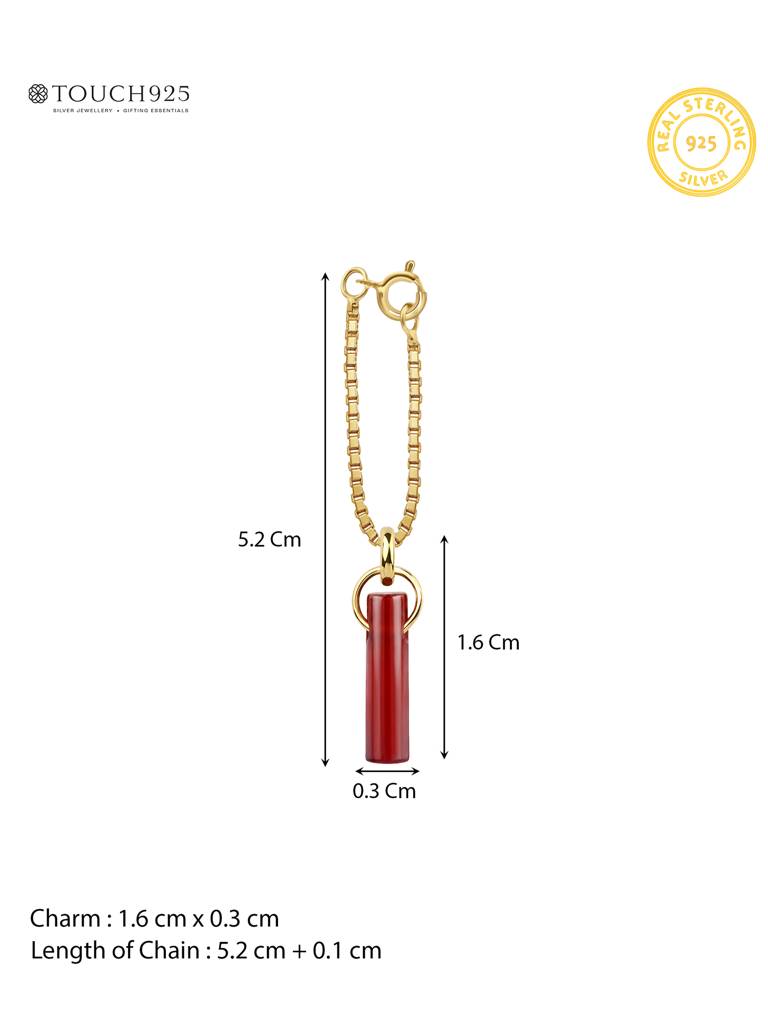 Kiera Birthstone Charm (Jan) : AABSCH101
