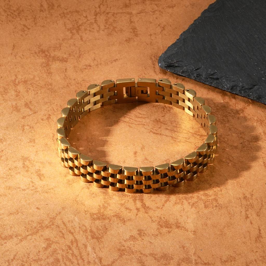 Rolex-Style Chain Bracelet : MB1S0995-G